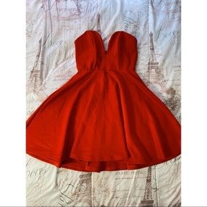 Red Forever 21 dress